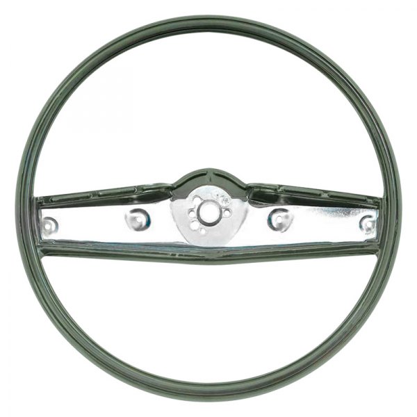 OER® - Steering Wheel with Dark Green Grip