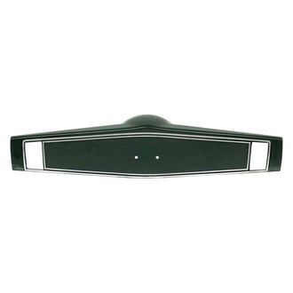 OER® - Dark Green Steering Wheel Shroud with Silver Trim with Silver Trim