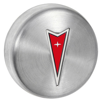 OER® - Zinc Wheel Center Cap With Red Pontiac Arrow Insert
