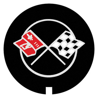 OER® - Finned Valve Cover Crossed Flag Insert