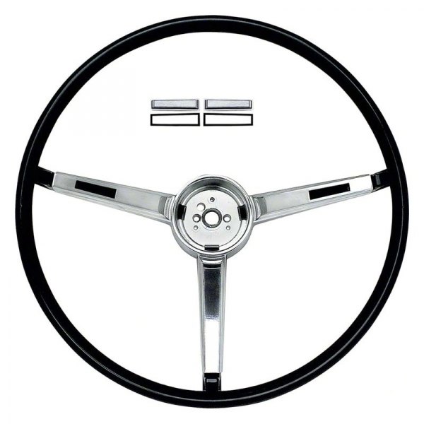 OER® - 3-Spoke Super Sport Black Steering Wheel