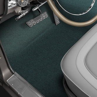 OER® - Charcoal Gray Molded Cut Pile Replacement Carpet Kit