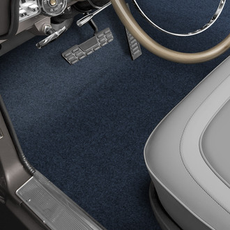 OER® - Bright Blue Molded Loop Replacement Carpet Kit