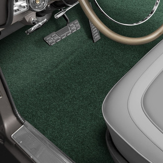 OER® - Dark Green Molded Loop Replacement Carpet Kit