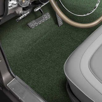 OER® - Dark Olive Green Molded Loop Replacement Carpet Kit