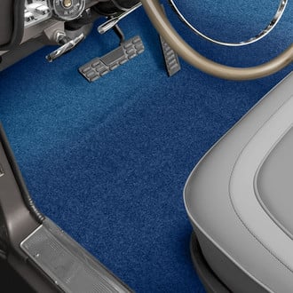 OER® - Dark Teal Blue Molded Loop Replacement Passenger Area Carpet Kit