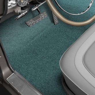 OER® - Turquoise Molded Loop Replacement Carpet Kit