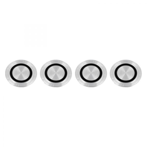 OER® - Aluminum Wheel Center Cap Emblems Without Logo