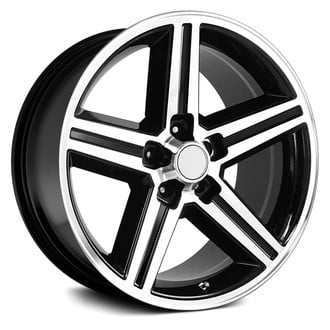 OER® - IROC Gloss Black with Machined Face 18x8 Alloy Factory Wheel