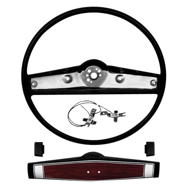 OER® - Steering Wheel with Cherrywood Shroud