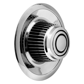 OER® - Tall Chrome Plastic Wheel Center Cap Without Logo