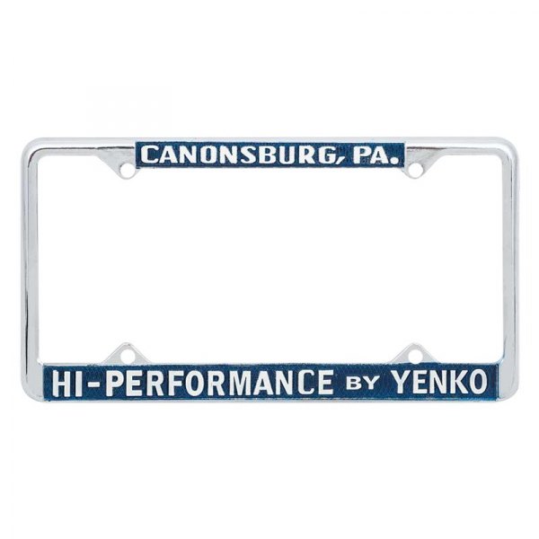 OER® - License Plate Frame with Yenko™ Hi-Performance Logo