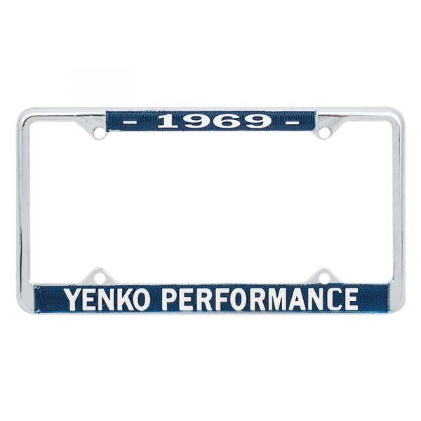 OER® - License Plate Frame with 1969 Yenko™ Performance
