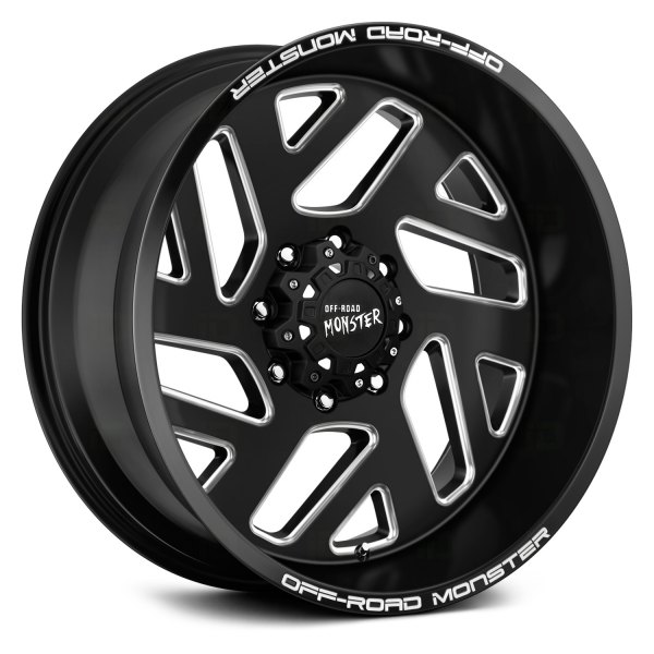 Off Road Monster M19 - Flat Black Milled