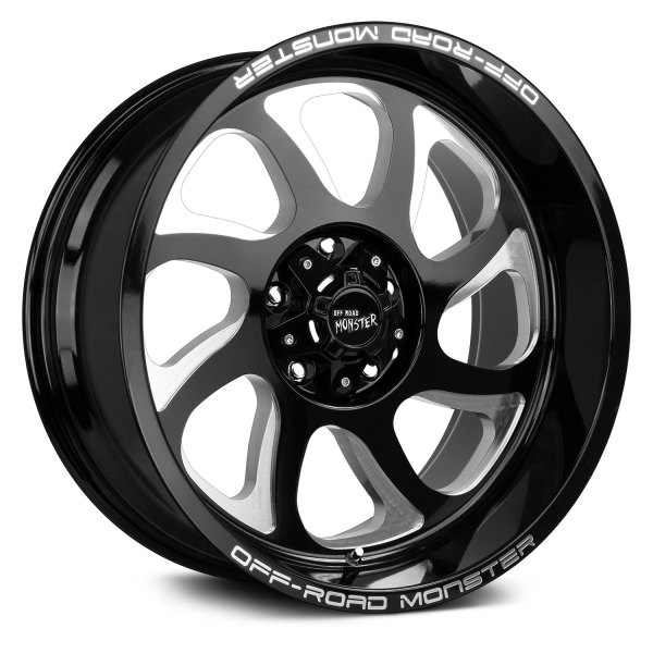 OFF-ROAD MONSTER® - M22 Gloss Black with Milled Accents