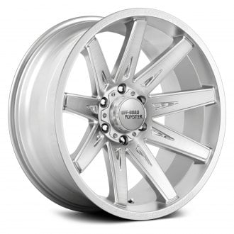 OFF-ROAD MONSTER® - M25 Silver with Brushed Face