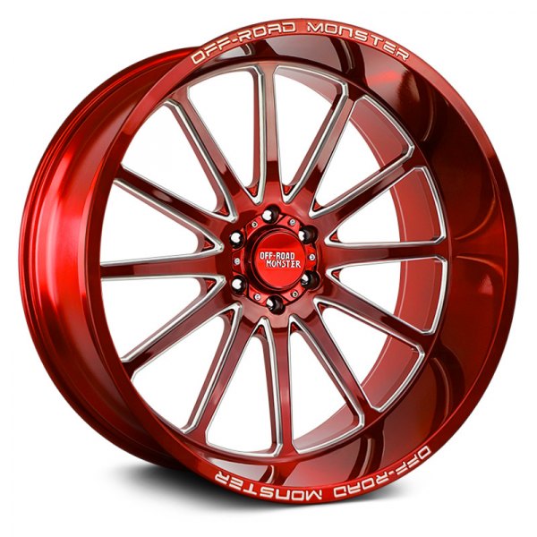 OFF-ROAD MONSTER® - M26 Candy Red with Milled Accents