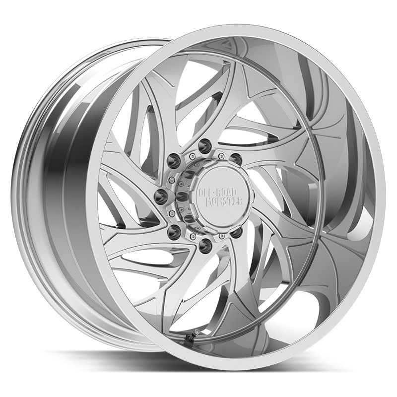 OFF-ROAD MONSTER® M28 Wheels - Chrome Rims - M28212607N44C-139.7