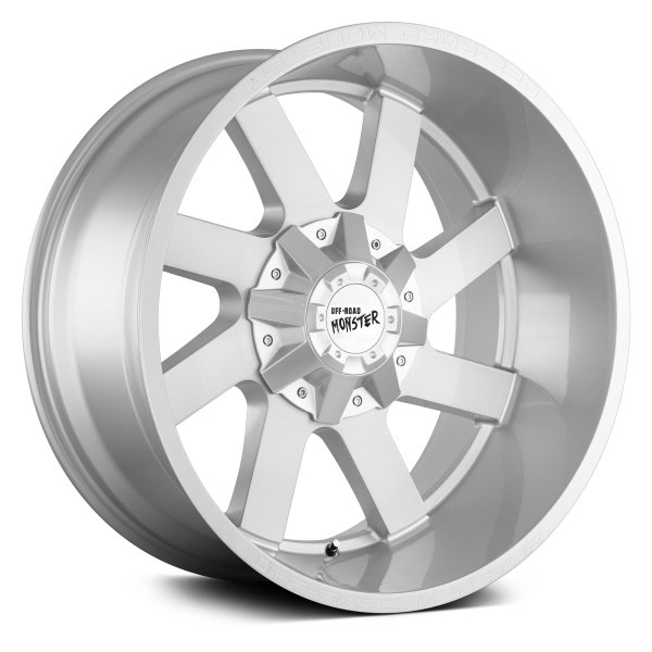 OFF-ROAD MONSTER® - M80 Silver with Brushed Face