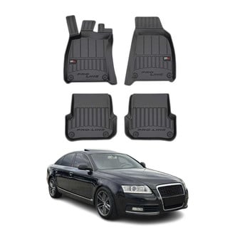 OMAC® - Premium 1st & 2nd Row Black Floor Mat Set