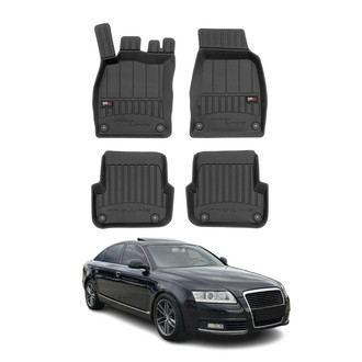 OMAC® - Premium 1st & 2nd Row Black Floor Mat Set