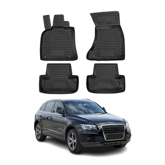 OMAC® - Classic 1st & 2nd Row Black Floor Mat Set