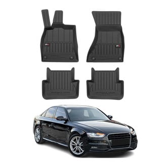 OMAC® - Premium 1st & 2nd Row Black Floor Mat Set