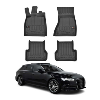 OMAC® - Premium 1st & 2nd Row Black Floor Mat Set