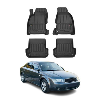 OMAC® - Premium 1st & 2nd Row Black Floor Mat Set
