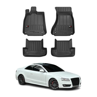OMAC® - Premium 1st & 2nd Row Black Floor Mat Set