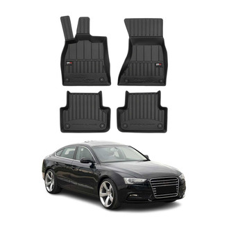 OMAC® - Premium 1st & 2nd Row Black Floor Mat Set