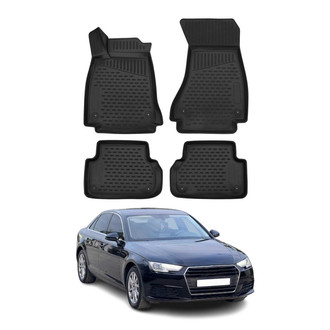OMAC® - Classic 1st & 2nd Row Black Floor Mat Set