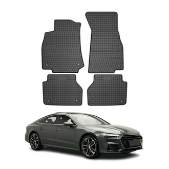 OMAC® - Classic 1st & 2nd Row Black Floor Mat Set