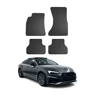 OMAC® - Classic 1st & 2nd Row Black Floor Mat Set
