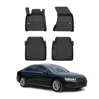 OMAC® - Premium 1st & 2nd Row Black Floor Mat Set