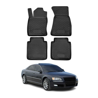 OMAC® - Classic 1st & 2nd Row Black Floor Mat Set