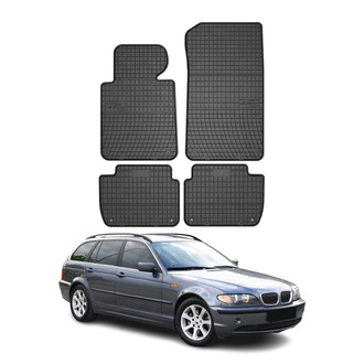 OMAC® - Classic 1st & 2nd Row Black Floor Mat Set