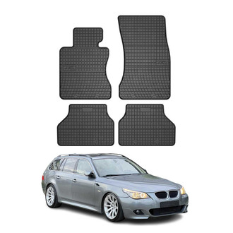 OMAC® - Classic 1st & 2nd Row Black Floor Mat Set