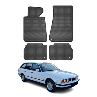 OMAC® - Classic 1st & 2nd Row Black Floor Mat Set