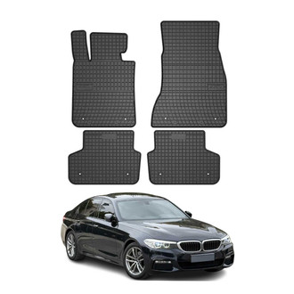 OMAC® - Classic 1st & 2nd Row Black Floor Mat Set