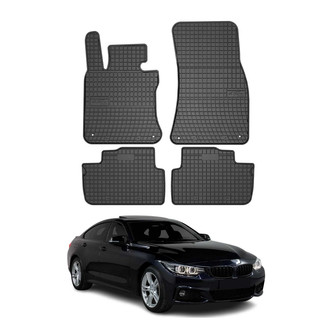 OMAC® - Classic 1st & 2nd Row Black Floor Mat Set