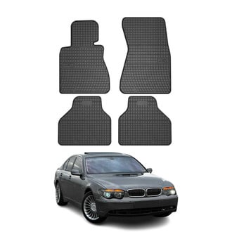 OMAC® - Classic 1st & 2nd Row Black Floor Mat Set
