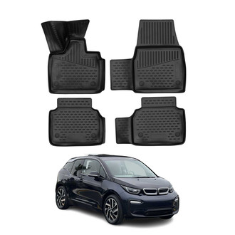 OMAC® - Classic 1st & 2nd Row Black Floor Mat Set