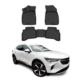 OMAC® - Classic 1st & 2nd Row Black Floor Mat Set