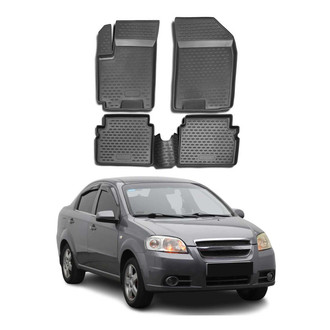OMAC® - Classic 1st & 2nd Row Black Floor Mat Set