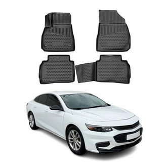 OMAC® - Classic 1st & 2nd Row Black Floor Mat Set
