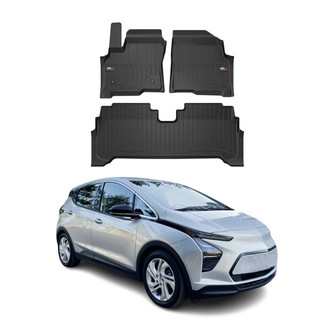 OMAC® - Premium 1st & 2nd Row Black Floor Mat Set