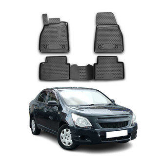 OMAC® - Classic 1st & 2nd Row Black Floor Mat Set