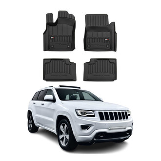 OMAC® - Premium 1st & 2nd Row Black Floor Mat Set