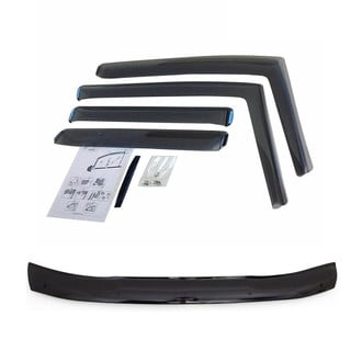 OMAC® - Bug Shield Hood Deflector and Window Visor Kit